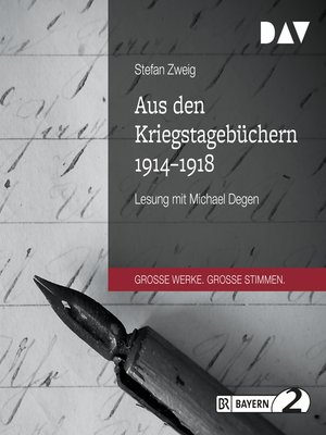 cover image of Aus den Kriegstagebüchern 1914-1918